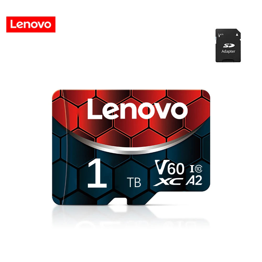 Lenovo 2TB Memory Card 128GB Class 10 V60 TF Card 1TB Mini SD Card 512GB 256GB A2 U3 Micro SD Card 128GB High Speed TF Card