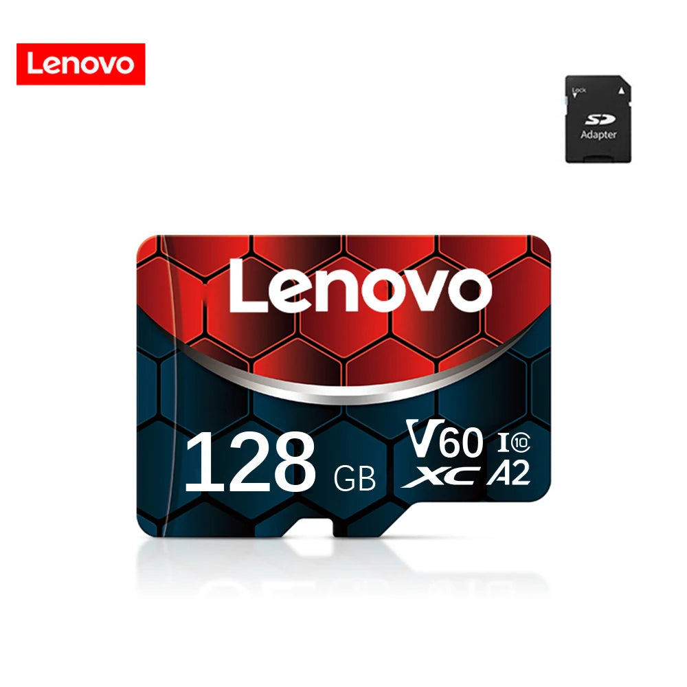 Lenovo 2TB Memory Card 128GB Class 10 V60 TF Card 1TB Mini SD Card 512GB 256GB A2 U3 Micro SD Card 128GB High Speed TF Card