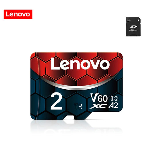 Lenovo 2TB Memory Card 128GB Class 10 V60 TF Card 1TB Mini SD Card 512GB 256GB A2 U3 Micro SD Card 128GB High Speed TF Card